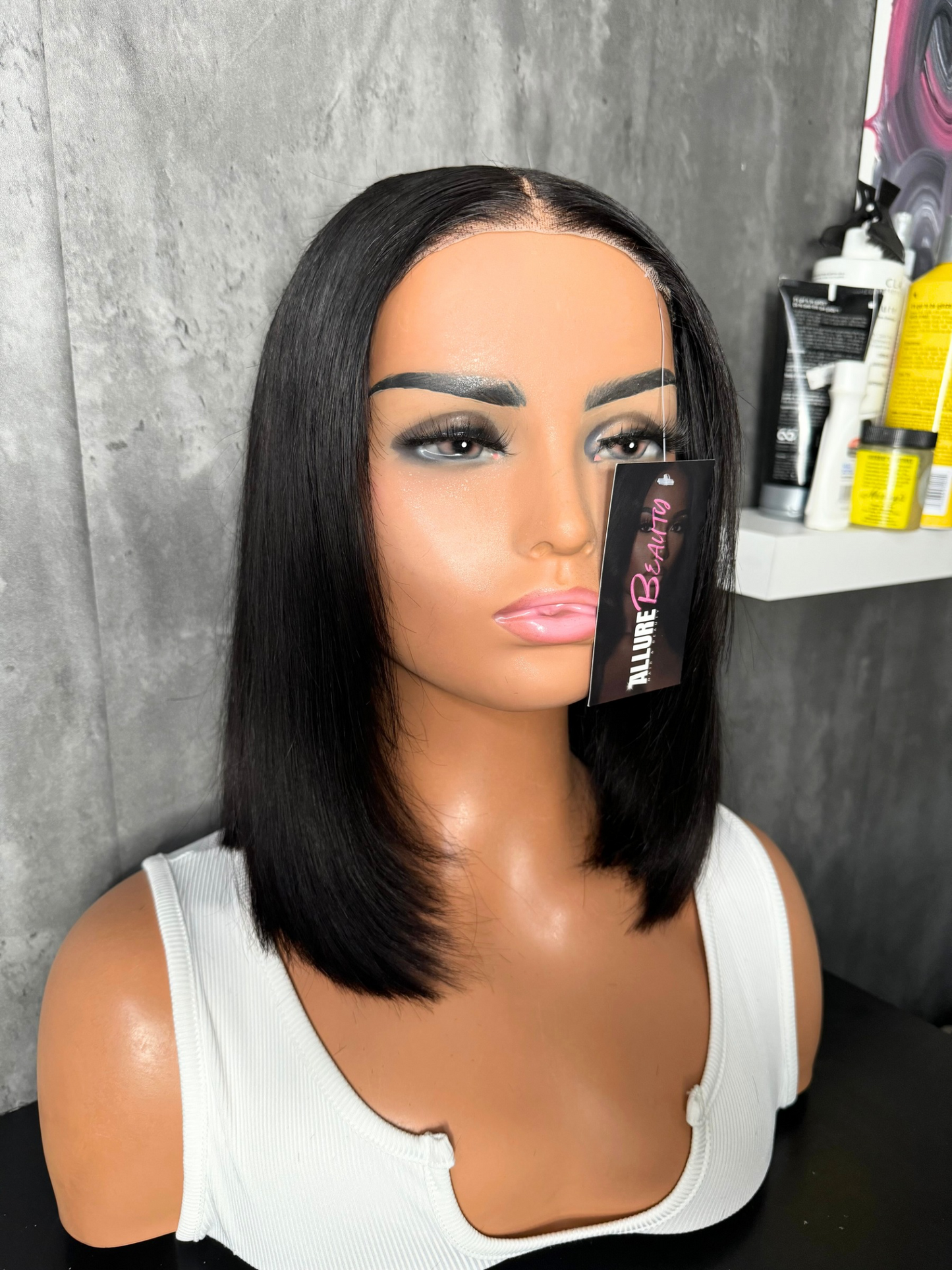 12-Inch Closure bob wig